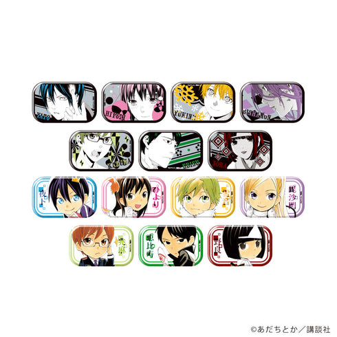 『ノラガミ』スクエア缶バッジ01/コンプリートセット(全14種)(公式イラスト)